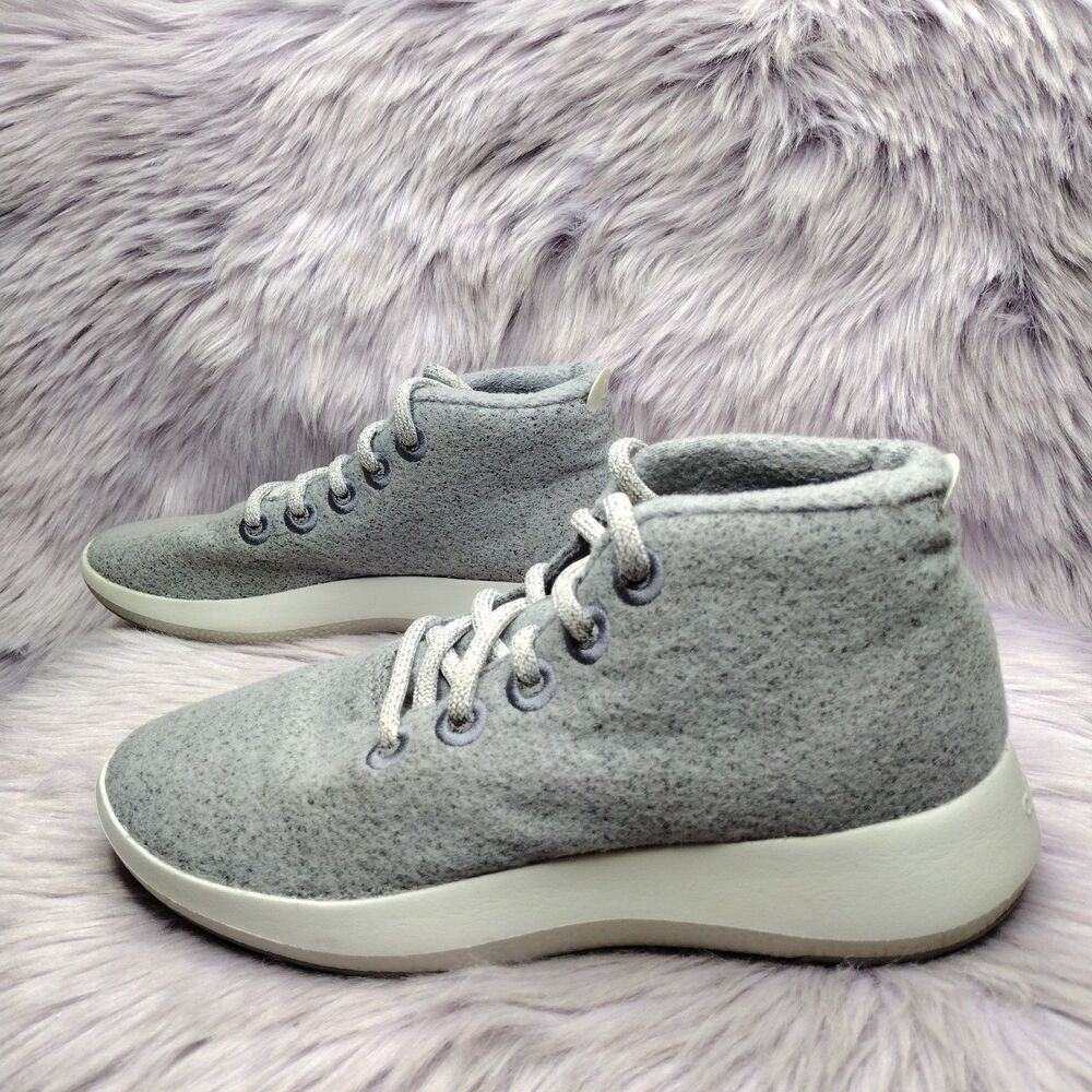 Allbirds WRUM Womens Runner Up Muzzle High Top Sneakers Size 7 Grey